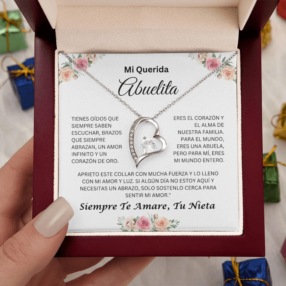 Mi Querida Abuelita | Amor Y Luz | Collar De Amor Eterno