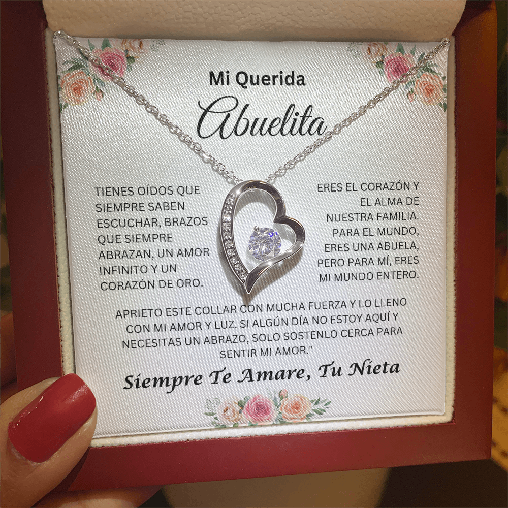 Mi Querida Abuelita | Amor Y Luz | Collar De Amor Eterno