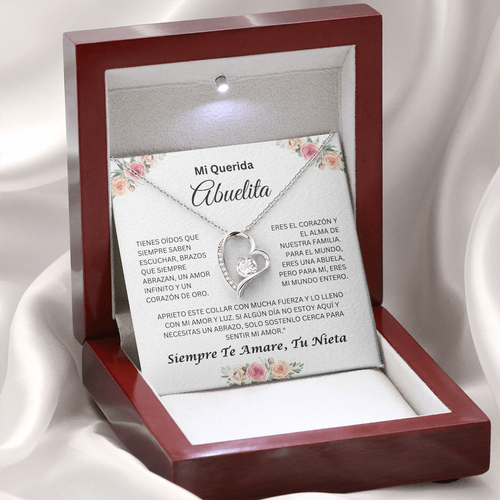 Mi Querida Abuelita | Amor Y Luz | Collar De Amor Eterno