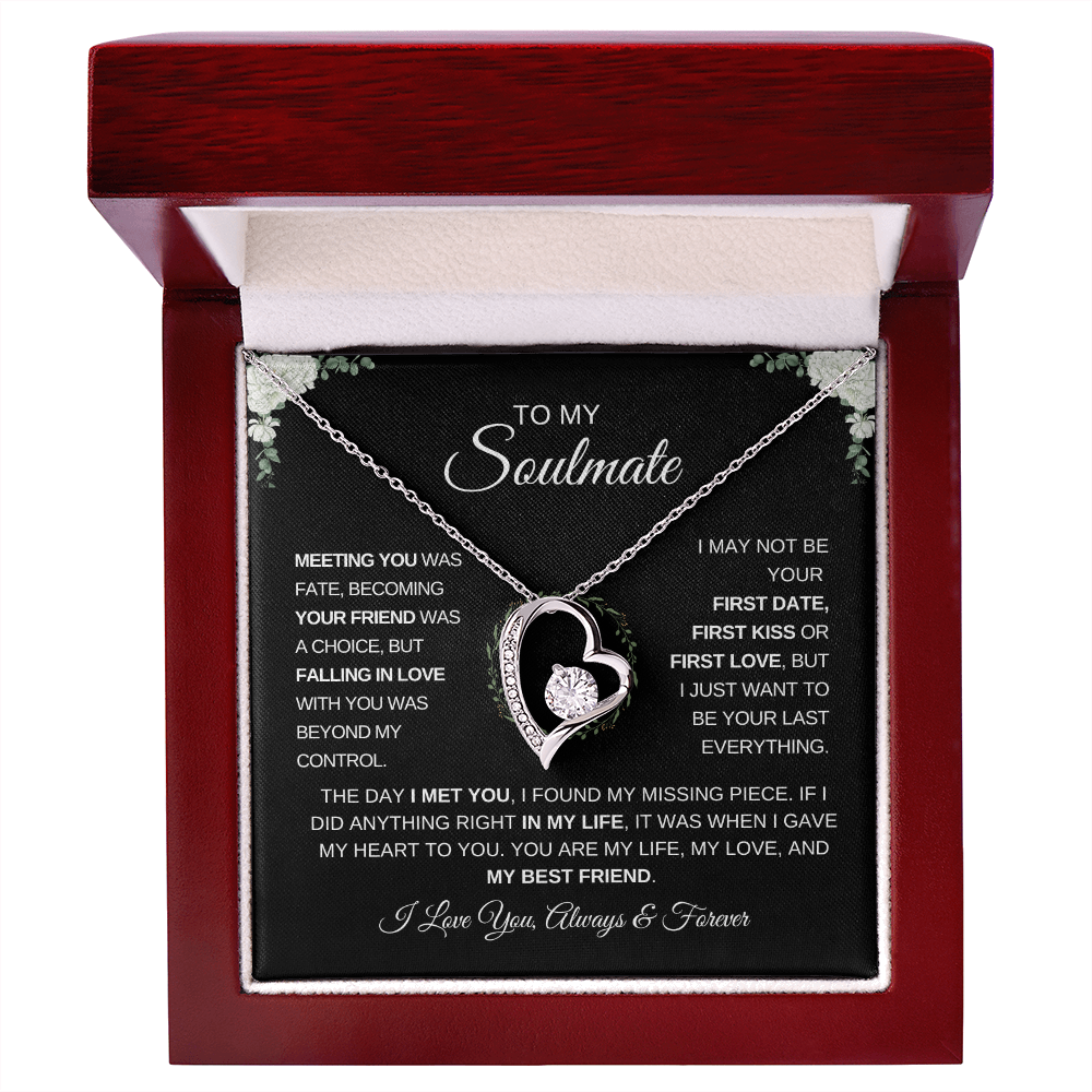 To My Soulmate | Meeting You | Forever Love Necklace