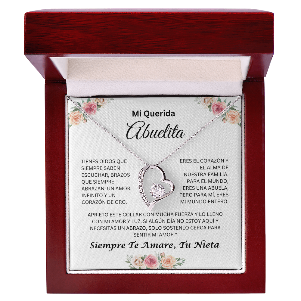 Mi Querida Abuelita | Amor Y Luz | Collar De Amor Eterno