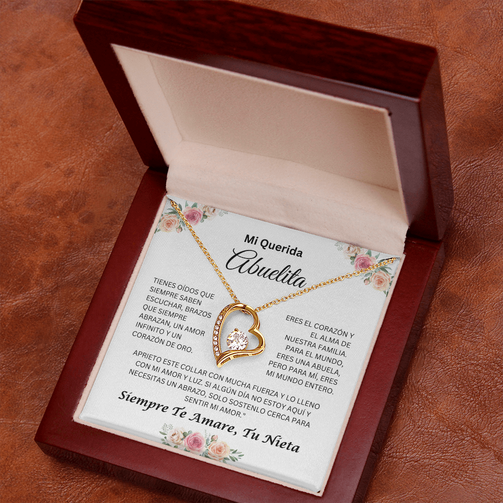 Mi Querida Abuelita | Amor Y Luz | Collar De Amor Eterno