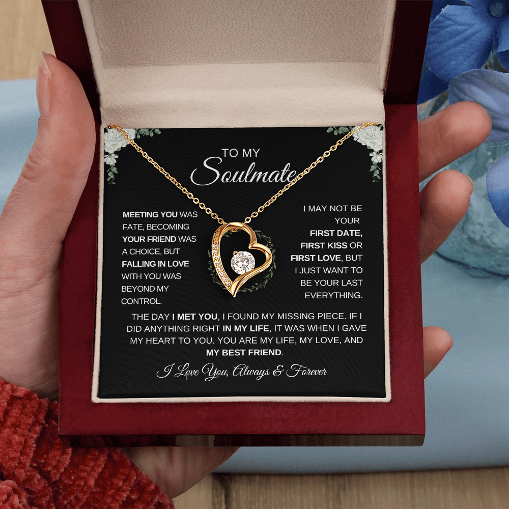 To My Soulmate | Meeting You | Forever Love Necklace