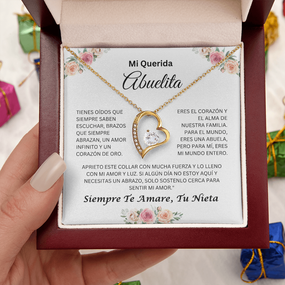 Mi Querida Abuelita | Amor Y Luz | Collar De Amor Eterno