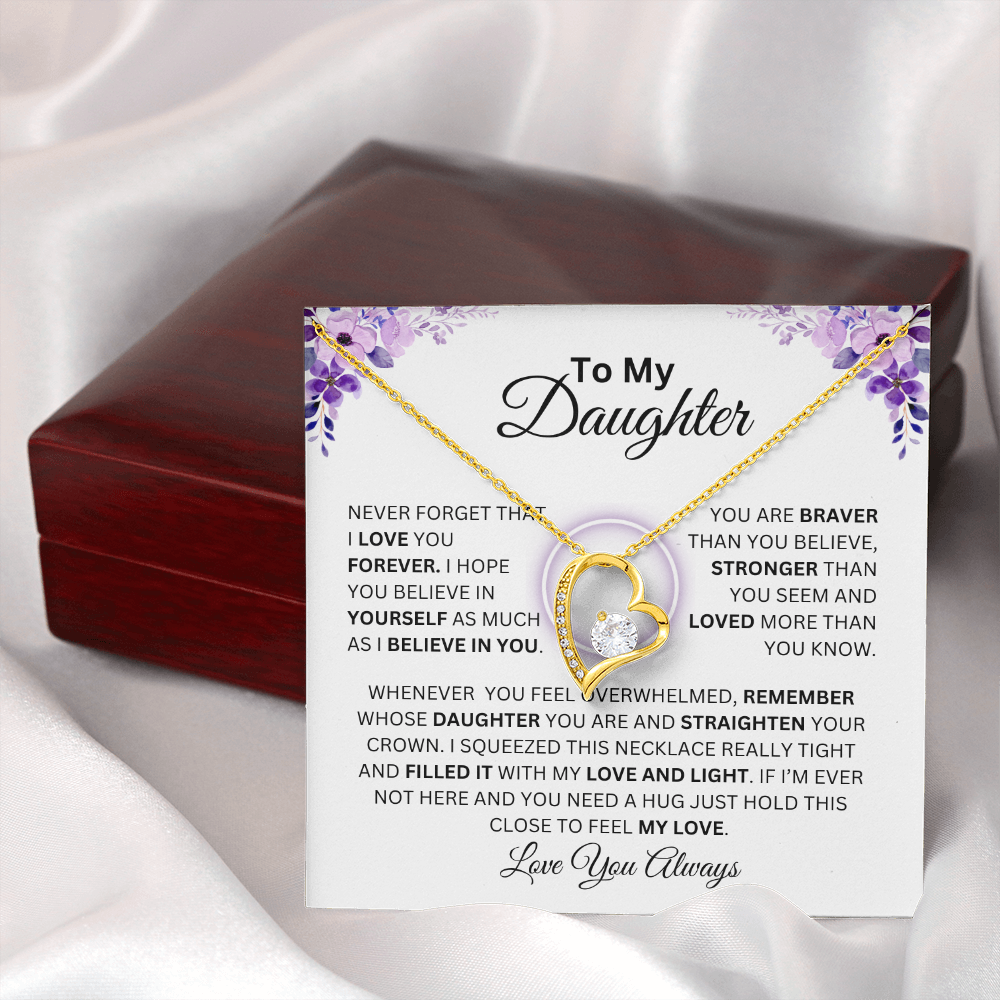 To My Daughter | Love & Light | Forever Love Necklace