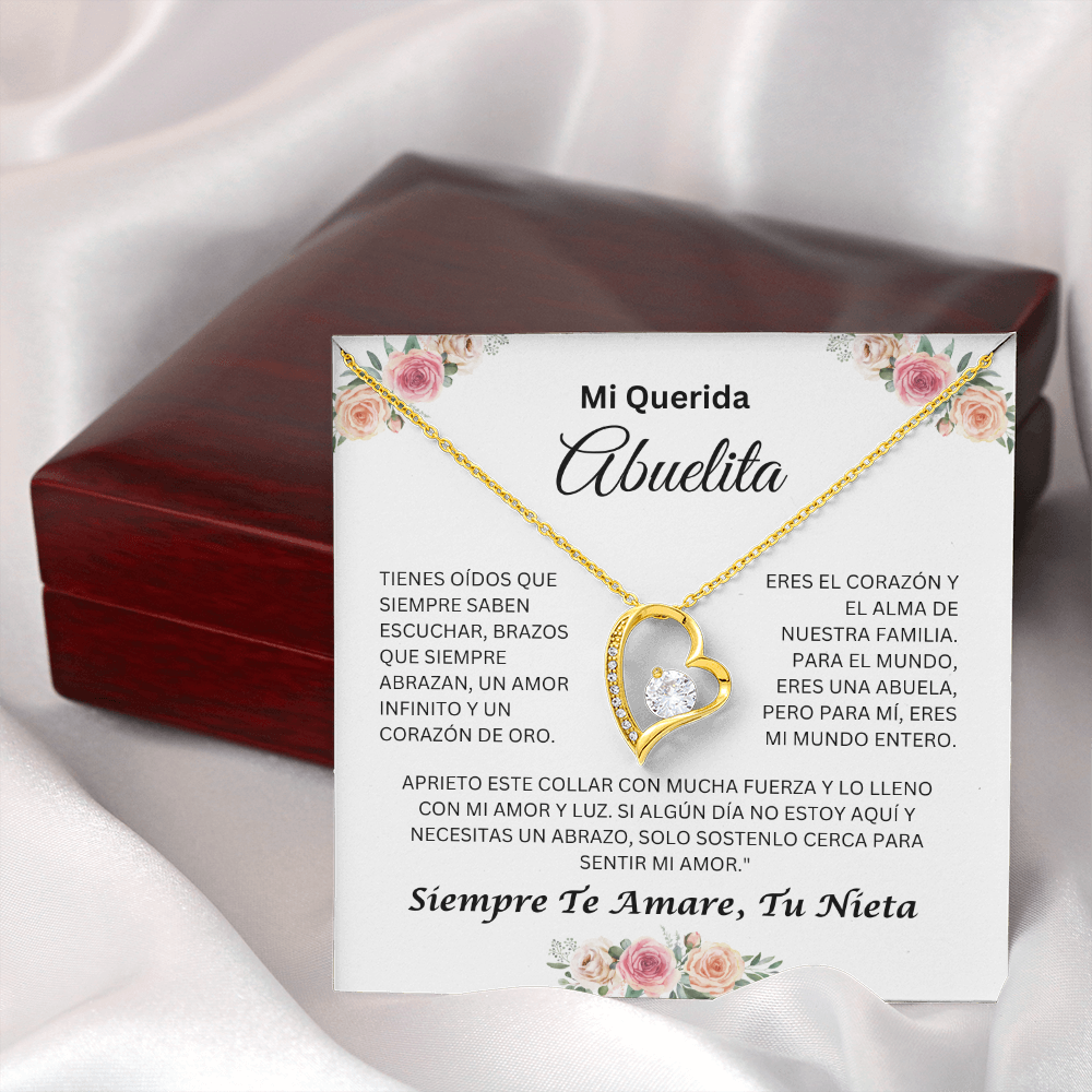 Mi Querida Abuelita | Amor Y Luz | Collar De Amor Eterno