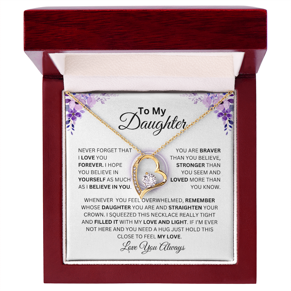 To My Daughter | Love & Light | Forever Love Necklace