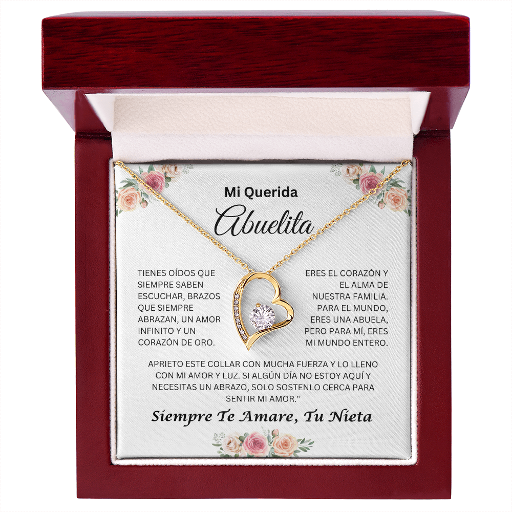 Mi Querida Abuelita | Amor Y Luz | Collar De Amor Eterno