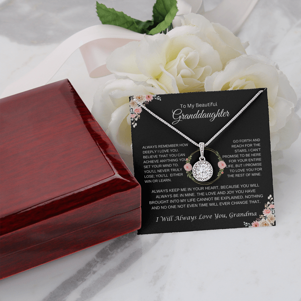 To My Beautiful Granddaughter | Always Love You | Eternal Hope Necklace