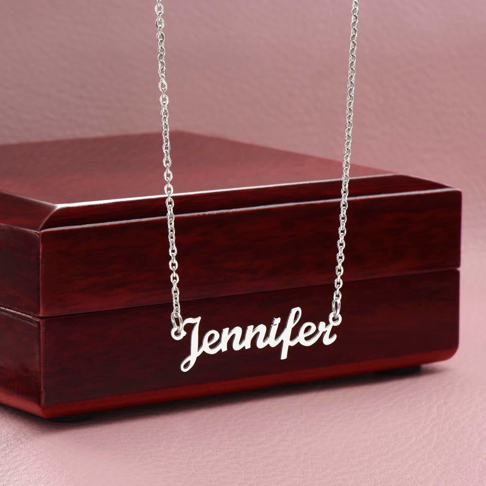 To My Amazing Daughter | From The Moment | Personalized Name Necklace
