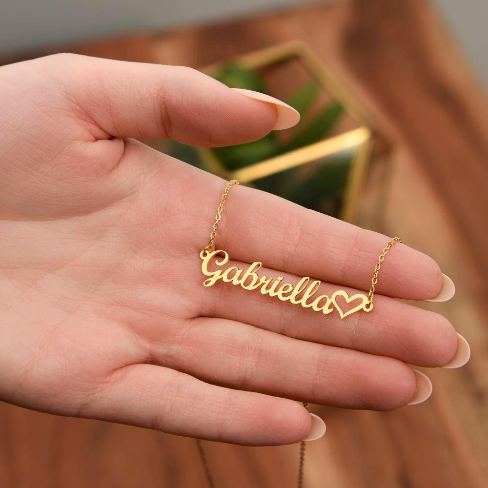 To Our Amazing Daughter | From The Moment | Personalized Name Necklace