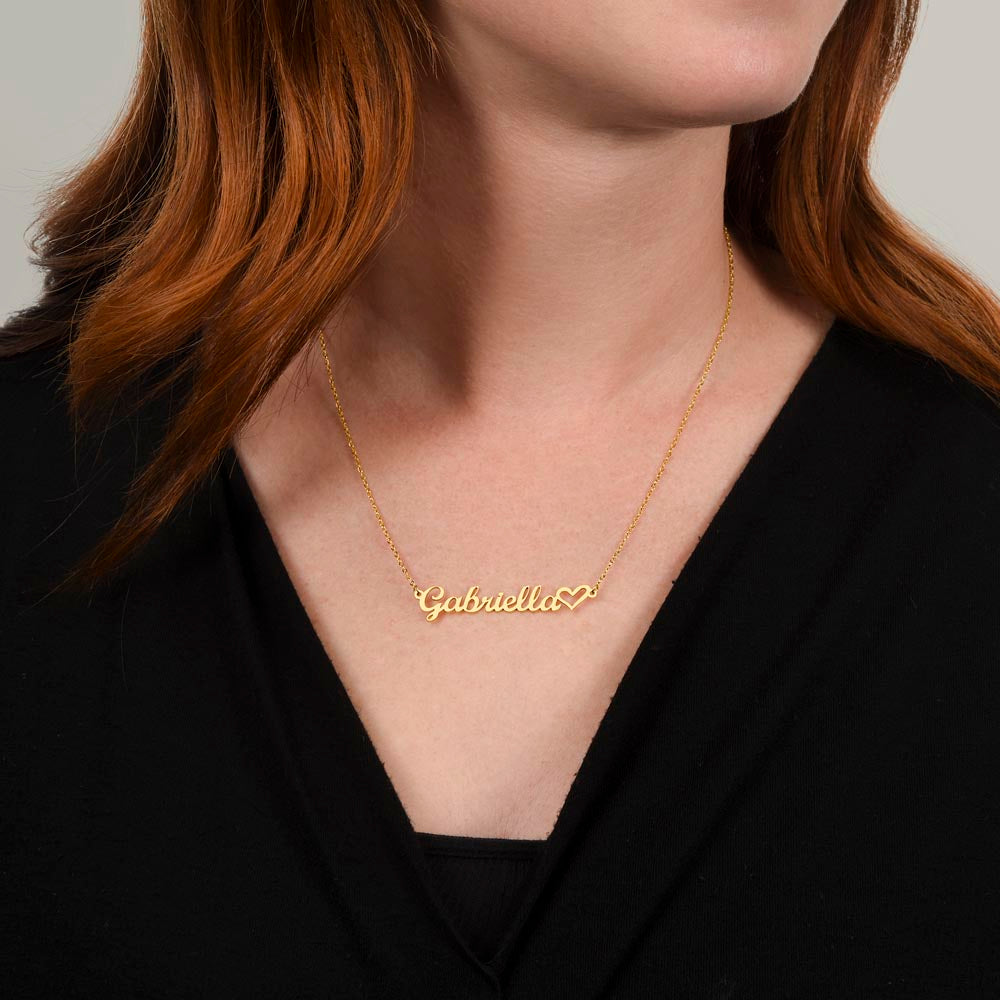 To Our Amazing Daughter | From The Moment | Personalized Name Necklace
