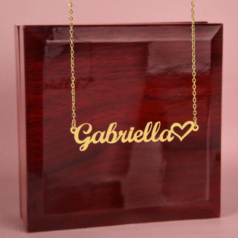 To Our Amazing Daughter | From The Moment | Personalized Name Necklace