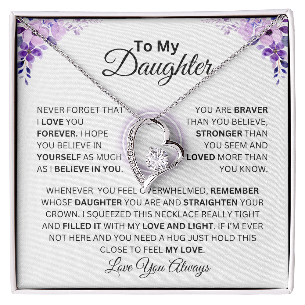 To My Daughter | Love & Light | Forever Love Necklace