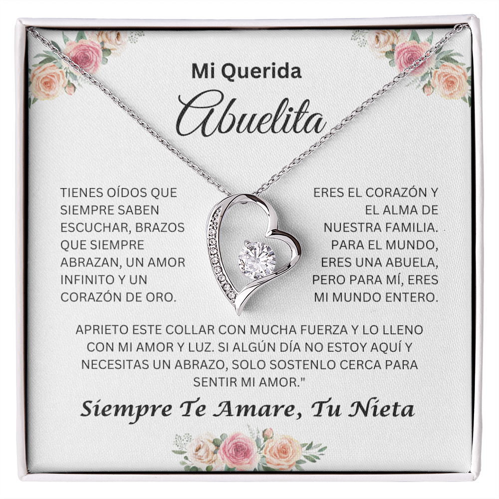 Mi Querida Abuelita | Amor Y Luz | Collar De Amor Eterno