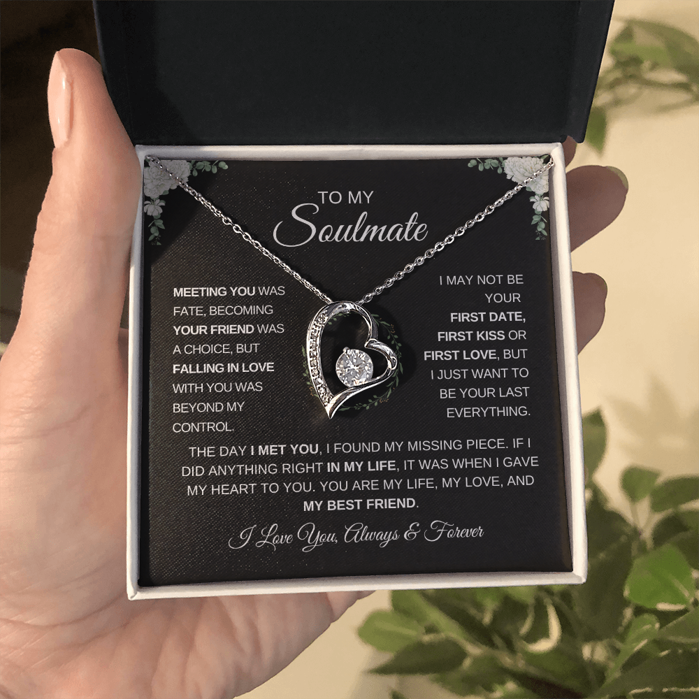 To My Soulmate | Meeting You | Forever Love Necklace