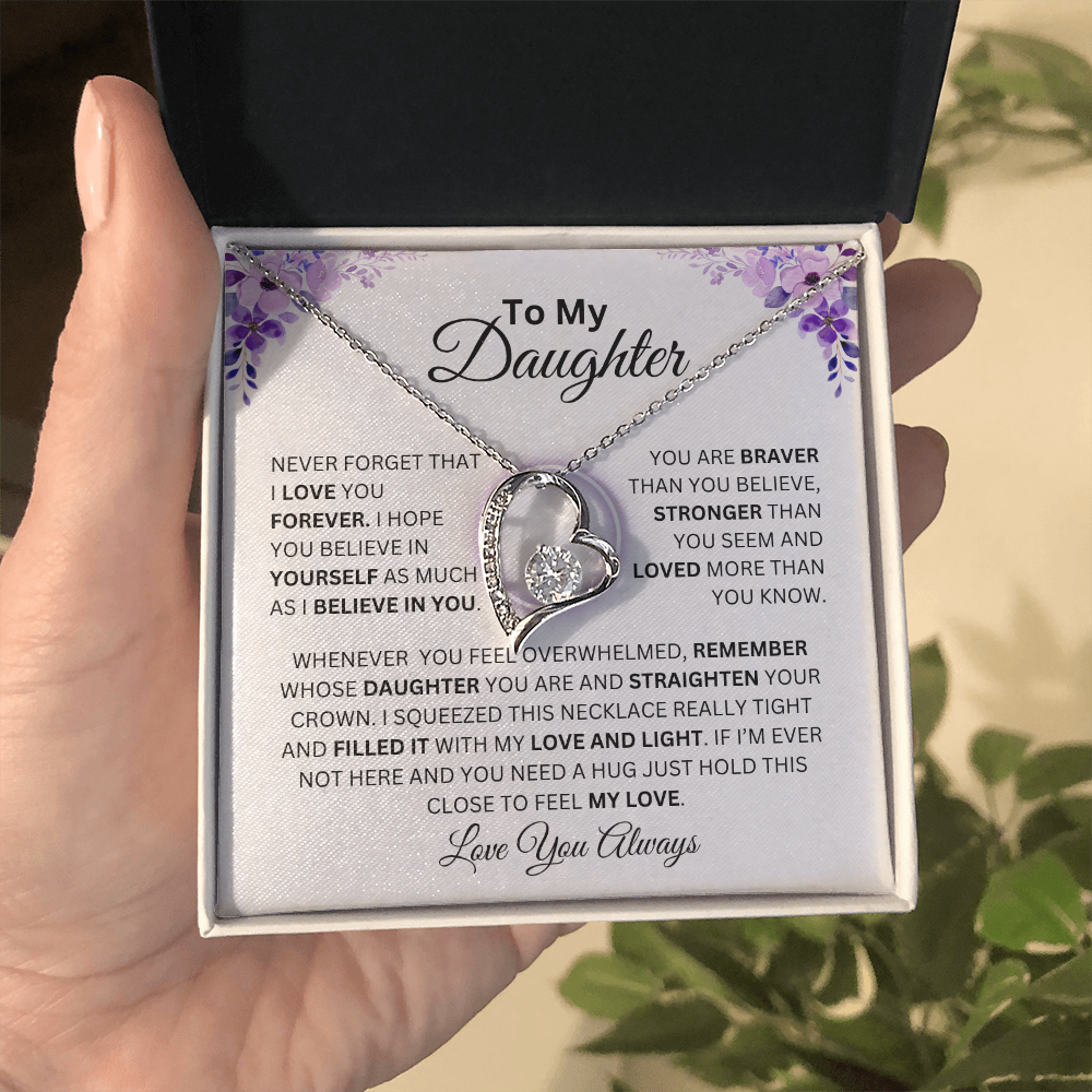 To My Daughter | Love & Light | Forever Love Necklace