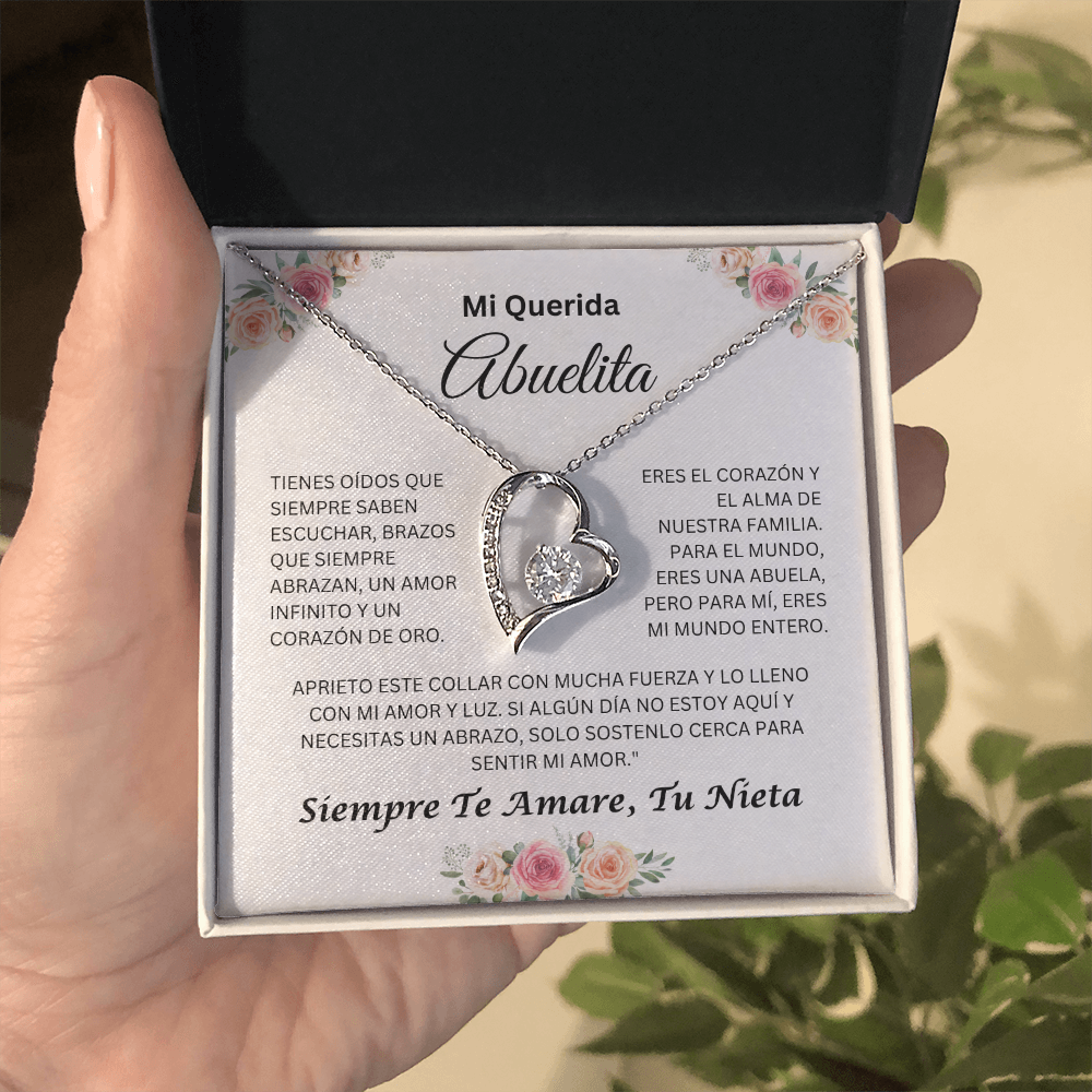 Mi Querida Abuelita | Amor Y Luz | Collar De Amor Eterno