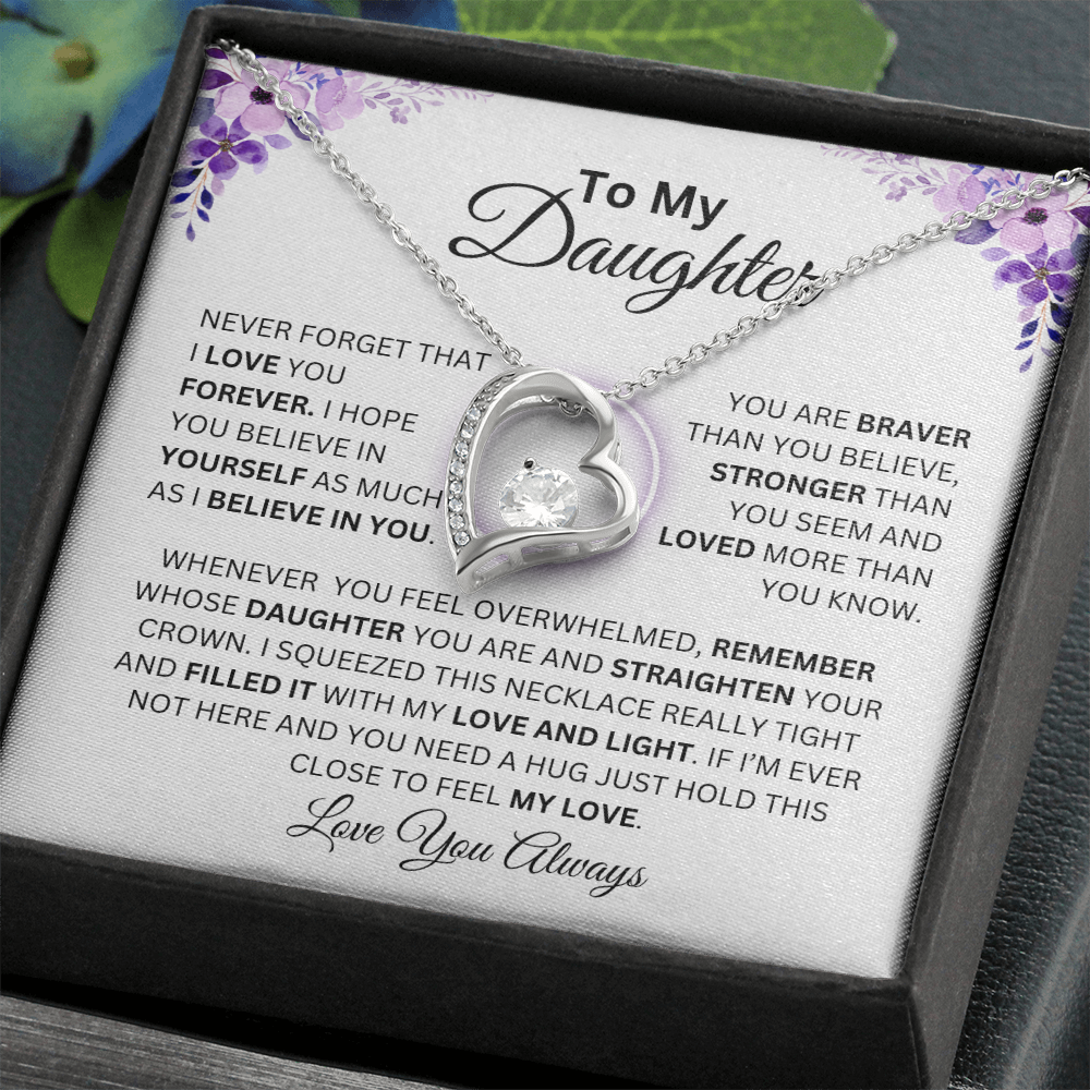 To My Daughter | Love & Light | Forever Love Necklace