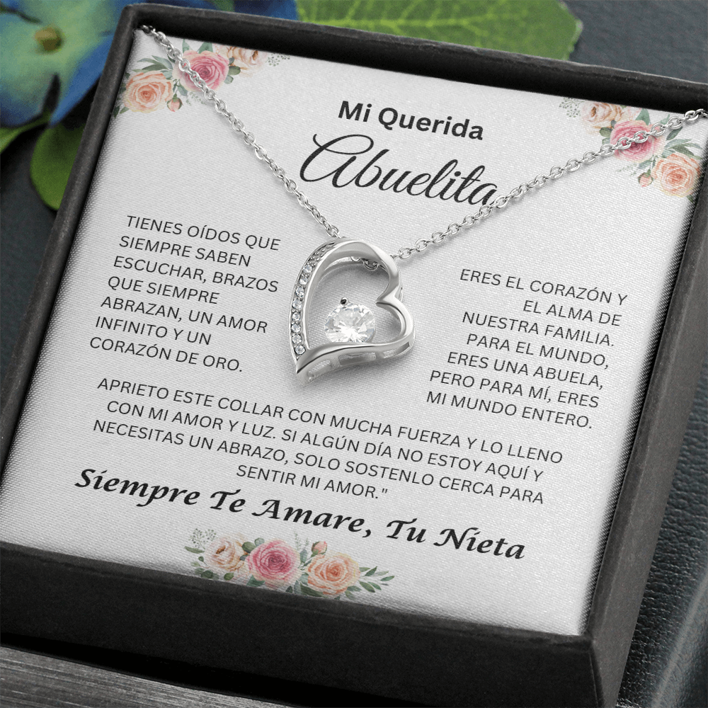 Mi Querida Abuelita | Amor Y Luz | Collar De Amor Eterno