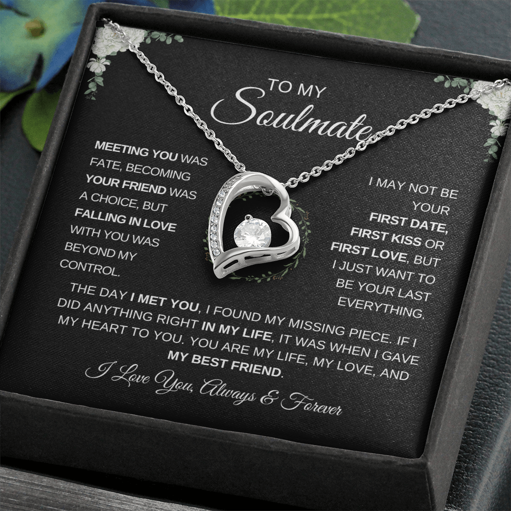 To My Soulmate | Meeting You | Forever Love Necklace