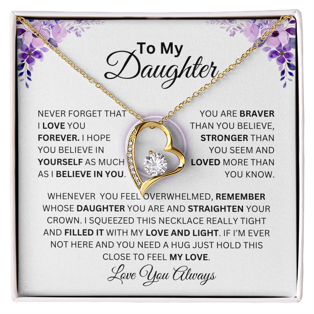 To My Daughter | Love & Light | Forever Love Necklace