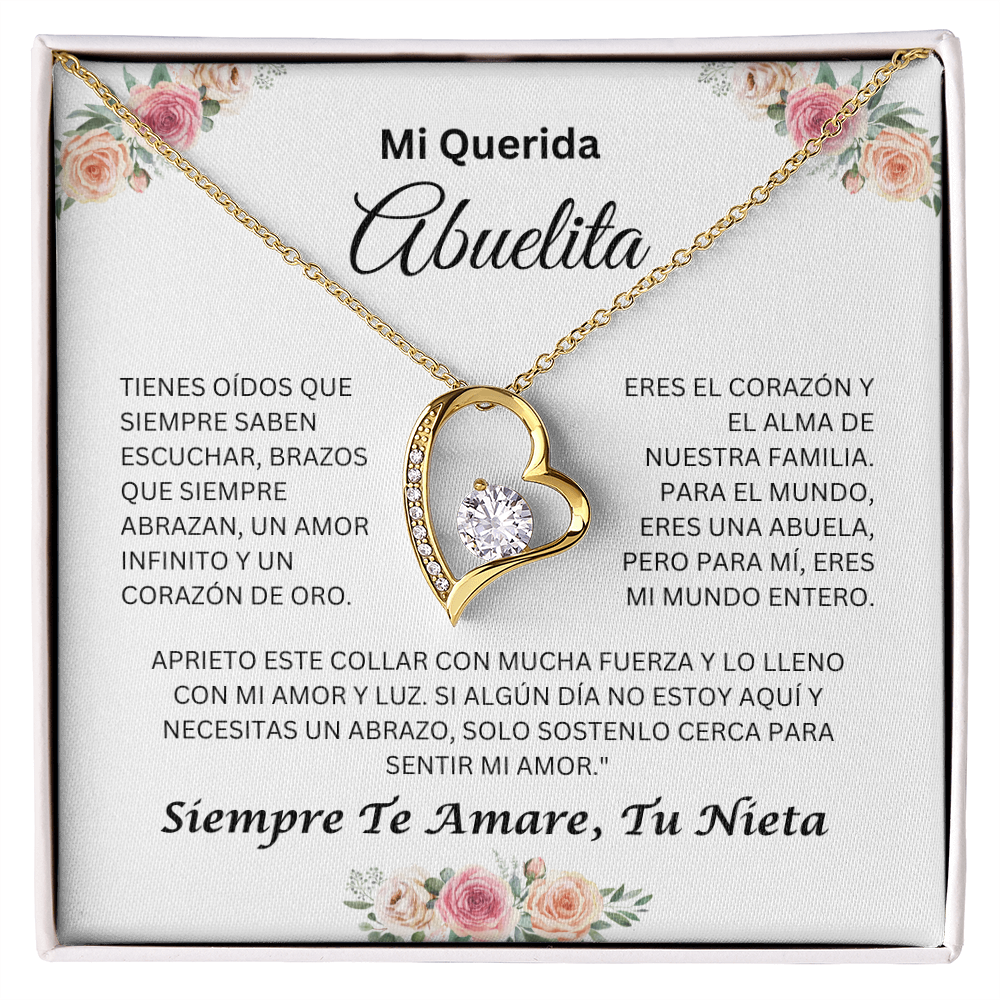 Mi Querida Abuelita | Amor Y Luz | Collar De Amor Eterno