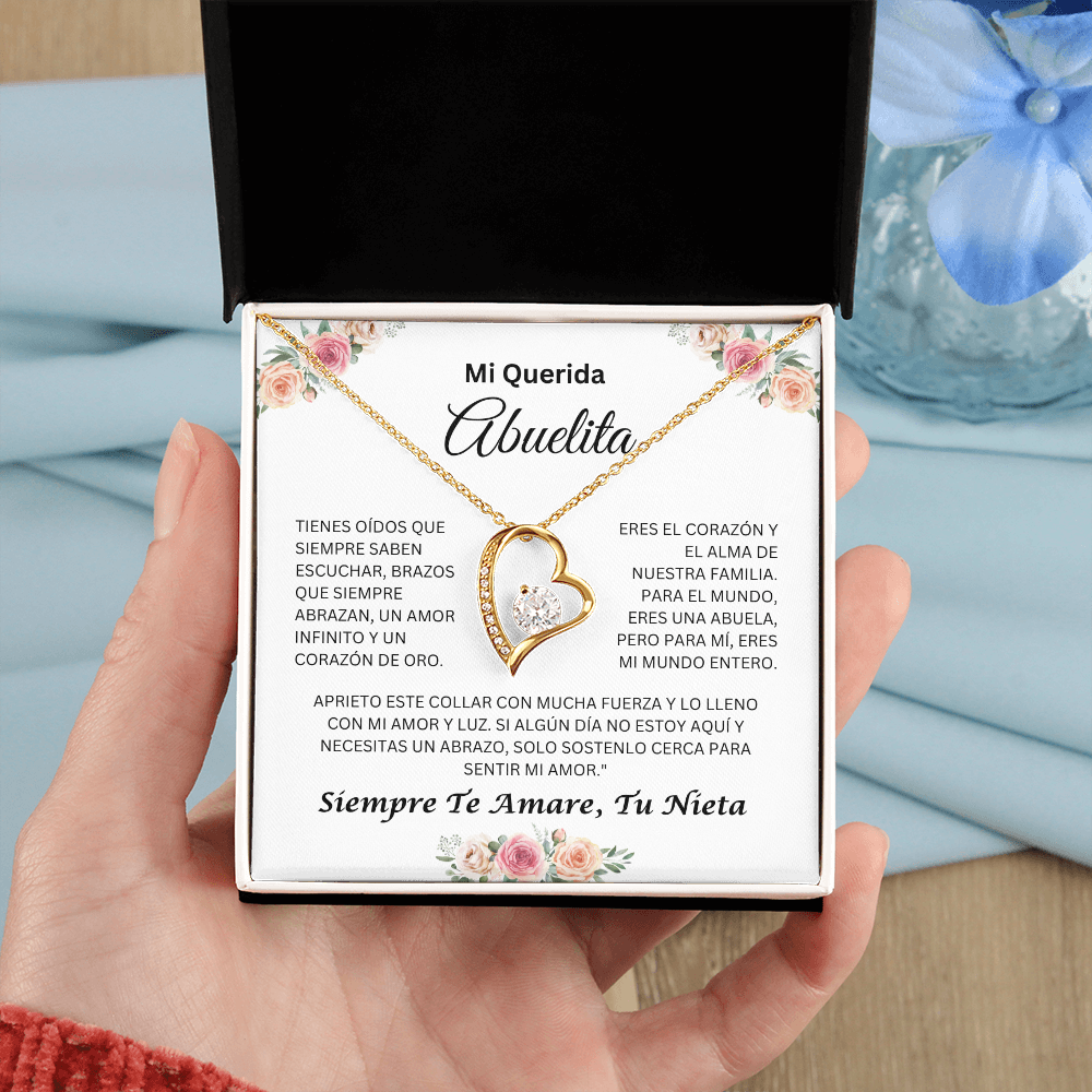 Mi Querida Abuelita | Amor Y Luz | Collar De Amor Eterno