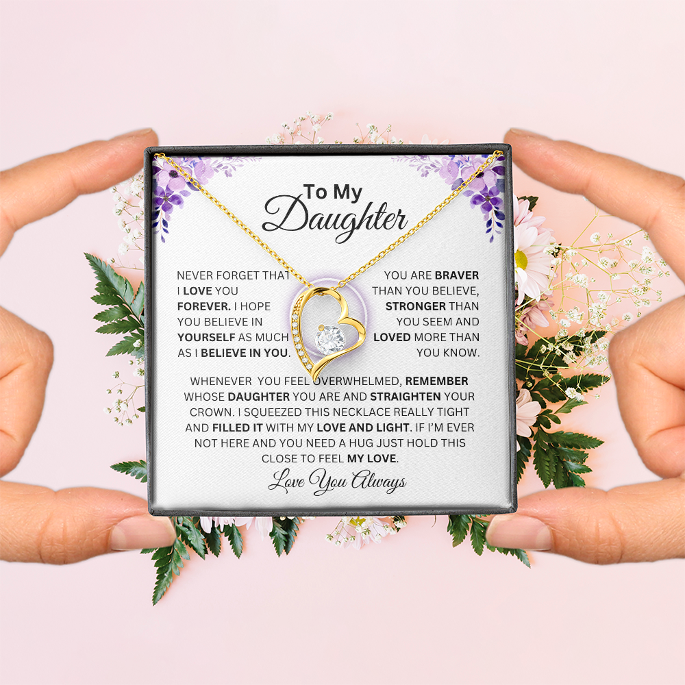 To My Daughter | Love & Light | Forever Love Necklace