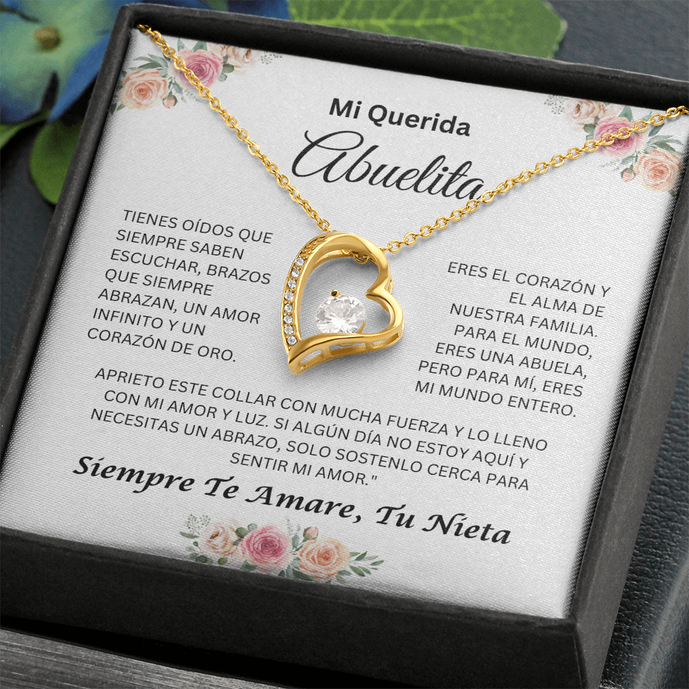 Mi Querida Abuelita | Amor Y Luz | Collar De Amor Eterno