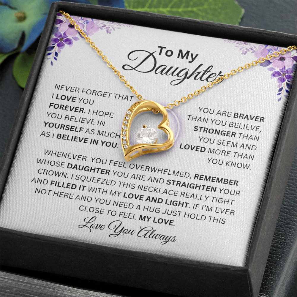 To My Daughter | Love & Light | Forever Love Necklace