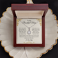 To My Beautiful Mom | Thank You | Eternal Hope Necklace