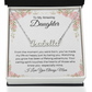 To My Amazing Daughter | From The Moment | Personalized Name Necklace