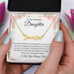 To My Amazing Daughter | From The Moment | Personalized Name Necklace