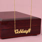 To My Amazing Daughter | From The Moment | Personalized Name Necklace