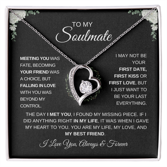 To My Soulmate | Meeting You | Forever Love Necklace
