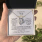 To My Beautiful Wife | Love You Longer | Forever Love Necklace