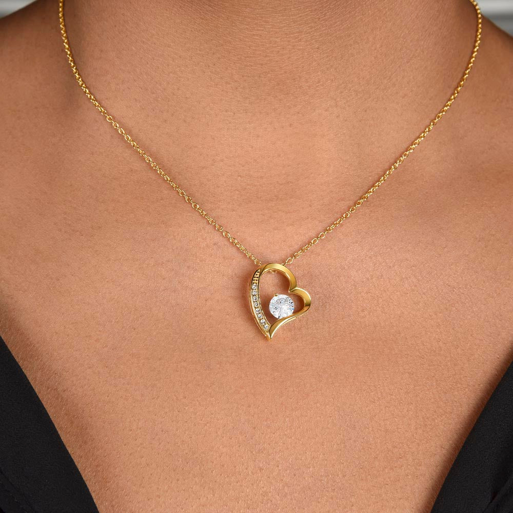 To My Beautiful Granddaughter | Always Remember | Forever Love Necklace